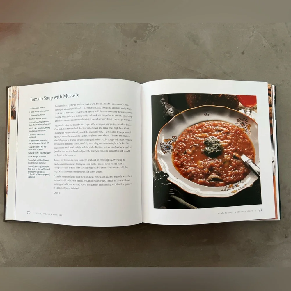 Williams Sonoma Green Hardcover Recipe Book